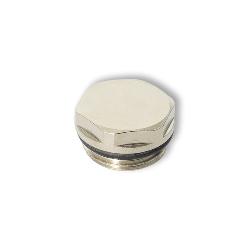 Blanking plug chrome for - 1/2",