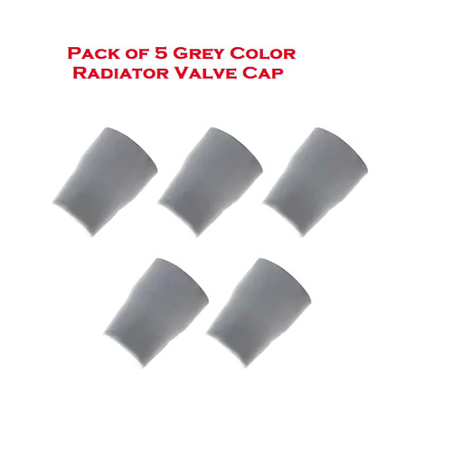 Grey radiator valve cap - cap, |