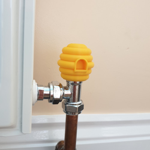 Beehive radiator valve cover - beehive,